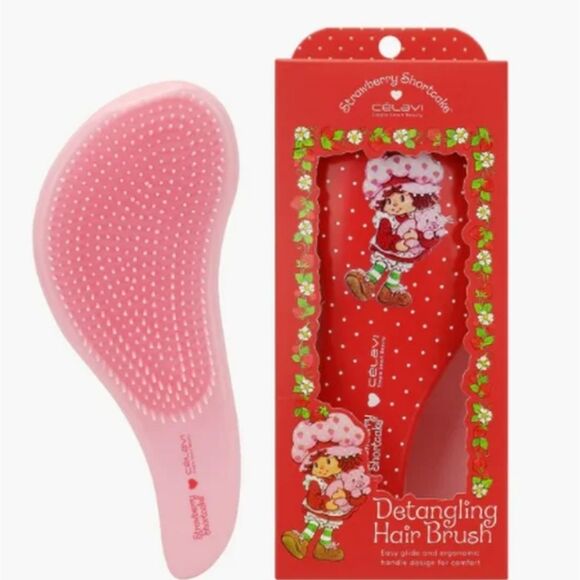 Celavi X Strawberry Shortcake Detangling Hair Brush - Picture 2 of 6